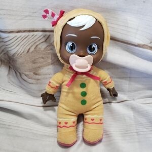 Cry Babies Christmas Ginger Tiny Cuddles 10.5" Doll Pacifier Kawaii Water Baby